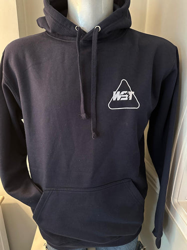 NEW WST LOGO NAVY HOODIE