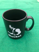 The Rocket Snooker mug in Black or White